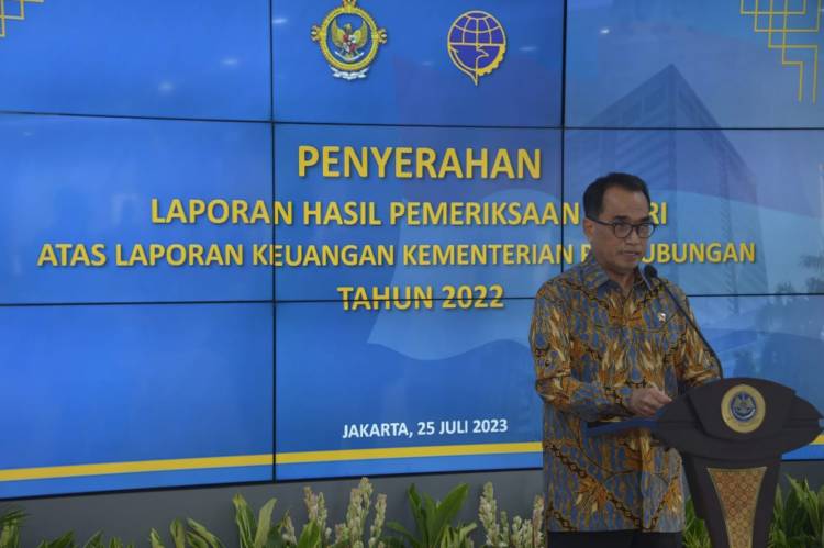 Laporan Keuangan Kemenhub Tahun 2022 Kembali Meraih Opini Wajar Tanpa Pengecualian, Sepuluh Kali Berturut-turut Sejak Tahun 2013