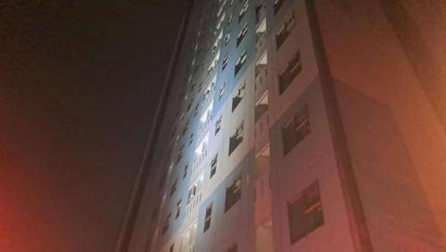 Apartemen Urbantown di Tangerang Selatan Terbakar