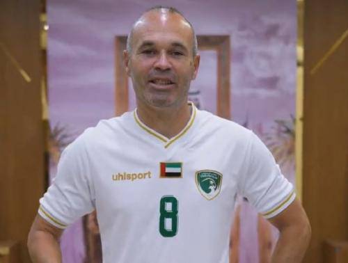 Andres Iniesta Resmi Gabung dengan Emirates Club