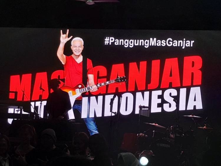 Konser Panggung Mas Ganjar, Ahmad Basarah:  Mari Tatap Pilpres 2024 dengan Kegembiraan! 