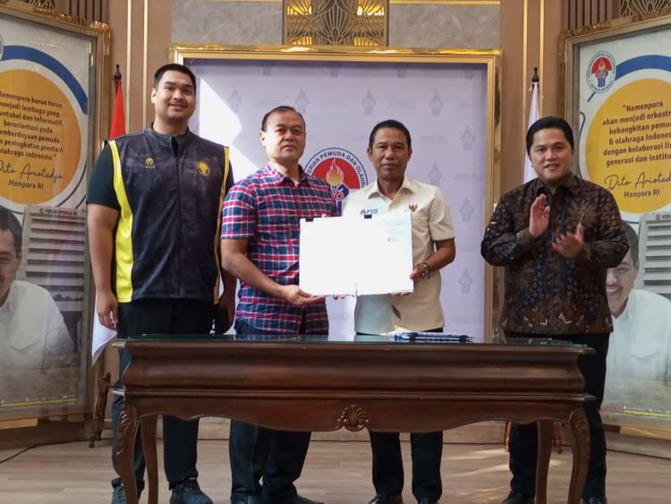 MoU Kemenpora dan PSSI Dukung Pelatnas dan Penyelenggaraan FIFA U-17, Erick Thohir  Optimistis Siapkan Transparansi dan Prestasi