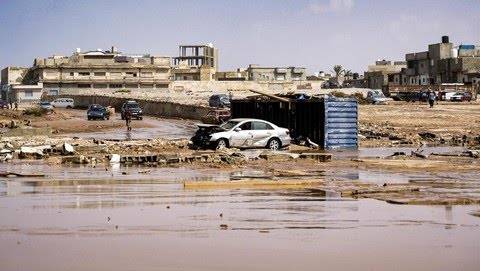 Banjir  Bandang Landa Libya, 2 Ribu Orang Tewas dan Ribuan Lainnya Hilang