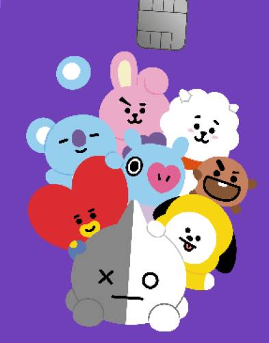 Karakter BT21 Warnai Kartu Debit, Pikat Gen-Z