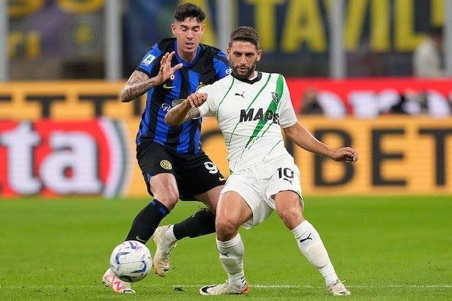 Liga Italia 2023/2024: Inter Milan Dihajar Sassuolo 1-2, Milan Berjaya di Kandang Cagliari