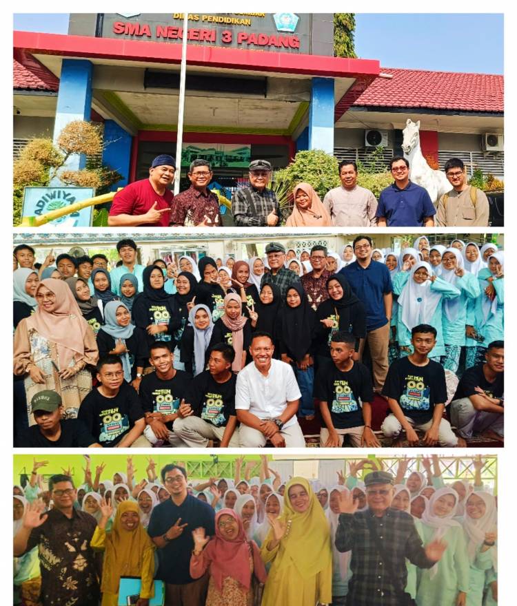 Bincang Bincang Sinema Di 4 Sekolah Padang & Solok