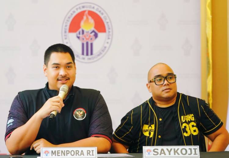 Menpora Dito Luncurkan  Digital Campaign "Kemenpora x Saykoji Rap Challenge"