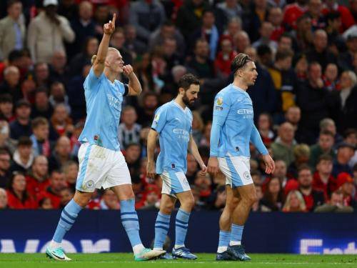 Liga Inggris 2023/2024: Di Old Trafford, Manchester United Dibantai Manchester City 0-3!