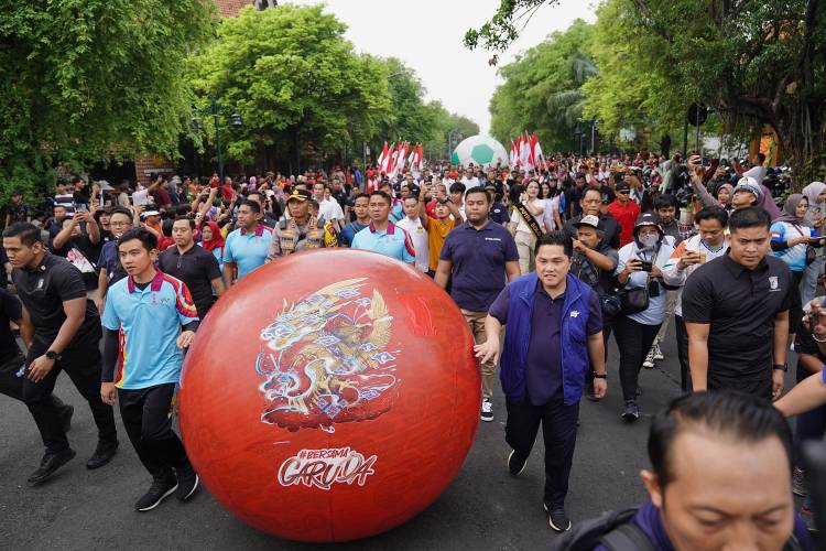 Puncak Trofi Tur FIFA World Cup U-17 di Solo, Erick Thohir: Saatnya Sambut Pesta Bola Dunia