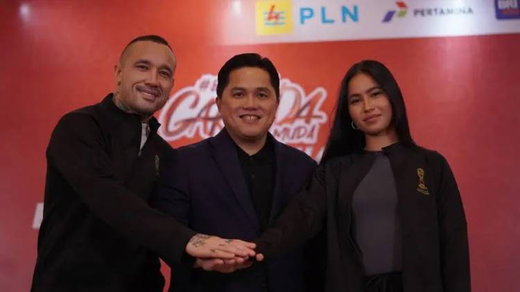 Radja Nainggolan dan Sabreena Dressler Jadi Ambassador Piala Dunia U-17 2023 Indonesia