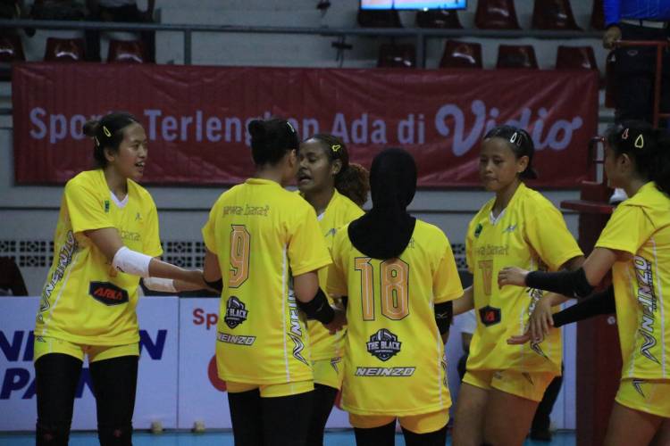 Kejurnas Livoli Junior 2023: Putri Jabar ke Semifinal