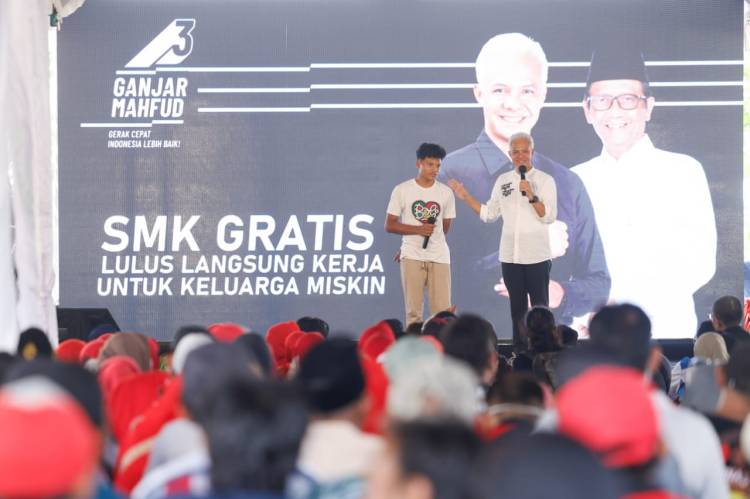 Launching SMK Gratis untuk Keluarga Miskin, Ganjar: Anggarannya Tidak Mahal dan Lebih Sistematis untuk Hapus Kemiskinan