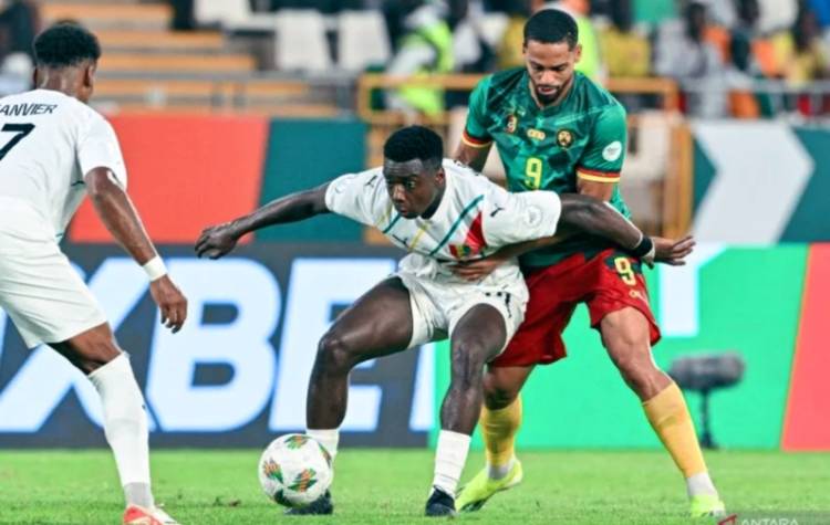 Piala Afrika 2024: 10 Pemain Guinea Tahan Imbang Kamerun