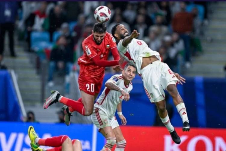 Timnas Palestina vs Uni Emirat Arab Berakhir Imbang 1-1