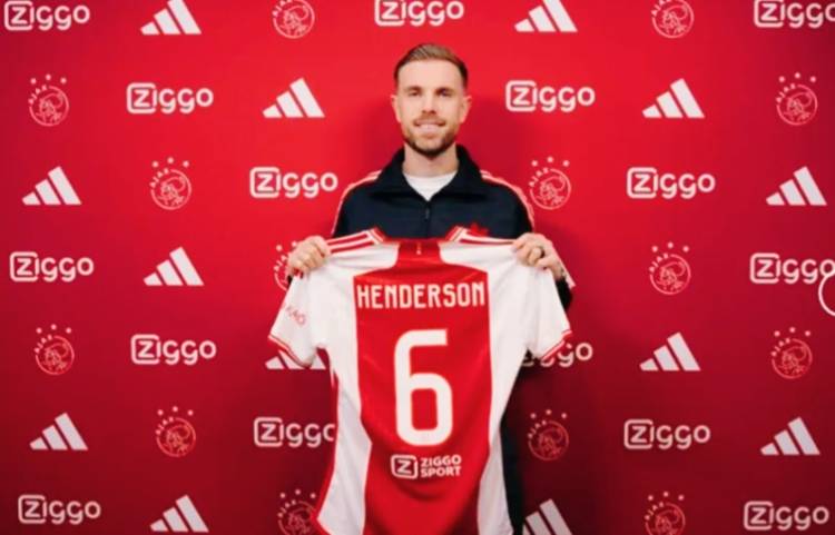 Jordan Henderson Resmi Berseragam Ajax Amsterdam