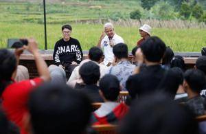 Didepan Anak Muda Kuningan, Ganjar: Siap Berantas Penyalahgunaan serta Peredaran Narkoba yang Diduga Dibeking Oknum Aparat Hukum