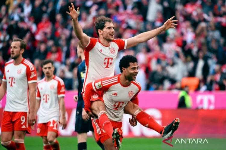 Hajar Darmstadt 2-5, Bayern Munich Terus Tempel Leverkusen di Puncak Klasemen