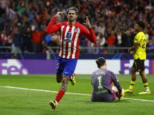 Liga Champions: Los Colchoneros Menang 2-1 atas Borussia Dortmund