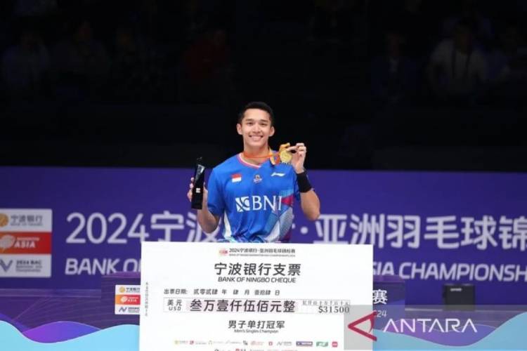 Juara BAC 2024, Jonatan Cristie: Kemenangan di BAC dan All England 2024 Jadi Bekal Konsistensi