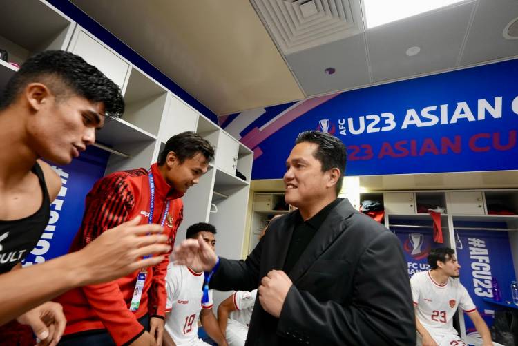 Gagal ke Final Piala Asia U-23, Erick Thohir: Pintu ke Olimpiade Paris Garuda Muda Masih Terbuka