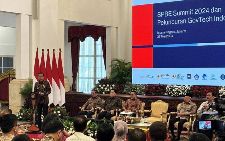 Presiden Jokowi Luncurkan GovTech Indonesia "INA Digital" di Istana Negara