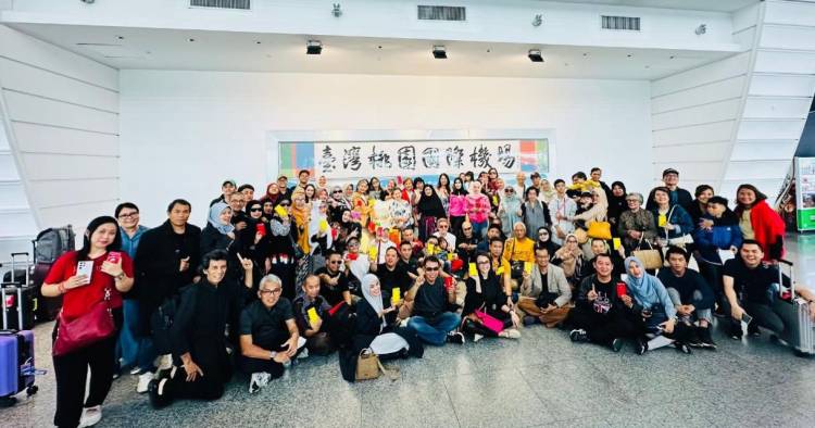 AMAZING!! Tren Berangkatkan 86 Mitra Liburan Gratis ke Taiwan