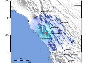 BMKG: Gempa Bumi Guncang Padang Panjang Sumbar