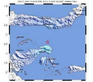 BMKG: Gempa Bumi M5,6 Guncang Bone Bolango Gorontalo
