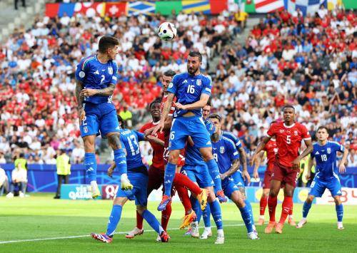 EURO 2024: Timnas Swiss Keperempatfinal, Kalahkan Timnas Italia dengan Skor 2-0