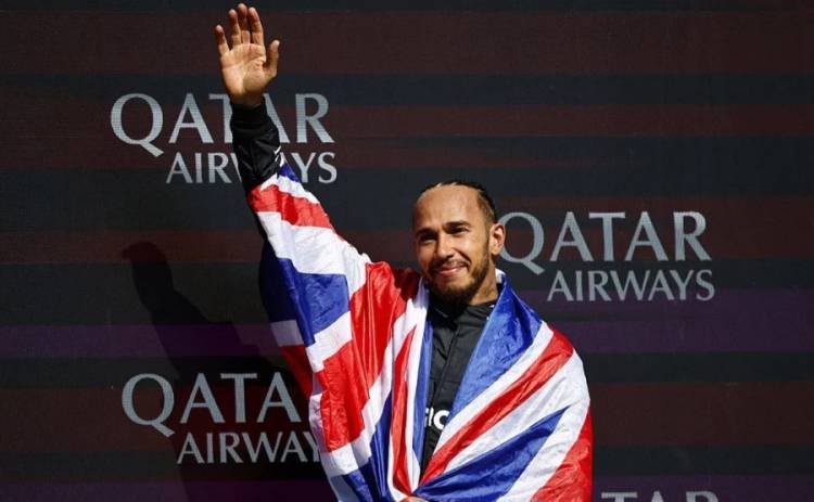 Formula 1: Pembalap Hamilton Bangga Pecahkan Banyak Rekor di Silverstone