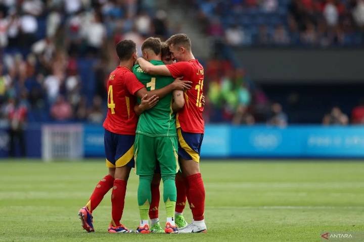 Olimpiade Paris 2024: Timnas Spanyol Awal.Kemengan 2-1 atas Timnas Uzbekistan