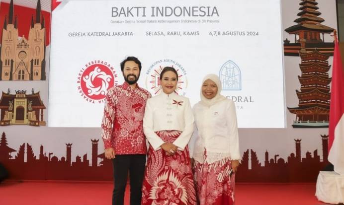 Bakti Indonesia 2024 di Katedral, Mulia Jayaputri: Tahun ini Rayakan Kemerdekan dan Derma Sosial dengan Libatkan UMKM!