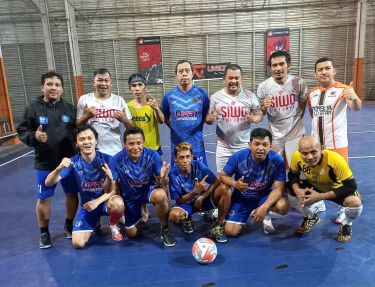 Tim Futsal Siwo PWI DKI Jakarta Hadapi Pertandingan Keras Lawan Sumut dan Kalteng