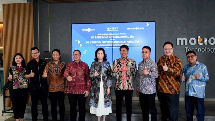 VENTENY Digandeng MNC Bank, Membangun Kolaborasi Strategis untuk Akselerasi Pertumbuhan VENTENY Employee Super App dan Tabungan Motion