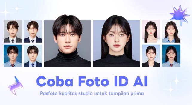 Layanan Foto ID AI Dapat Ubah Foto Pengguna Jadi Pasfoto dengan AI