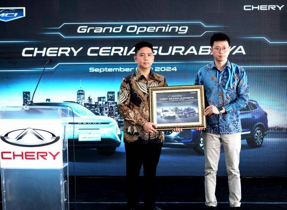 Penjualan Produk Chery Meningkat, PT Chery Sales Indonesia Tambah Jaringan Dealer di Surabaya