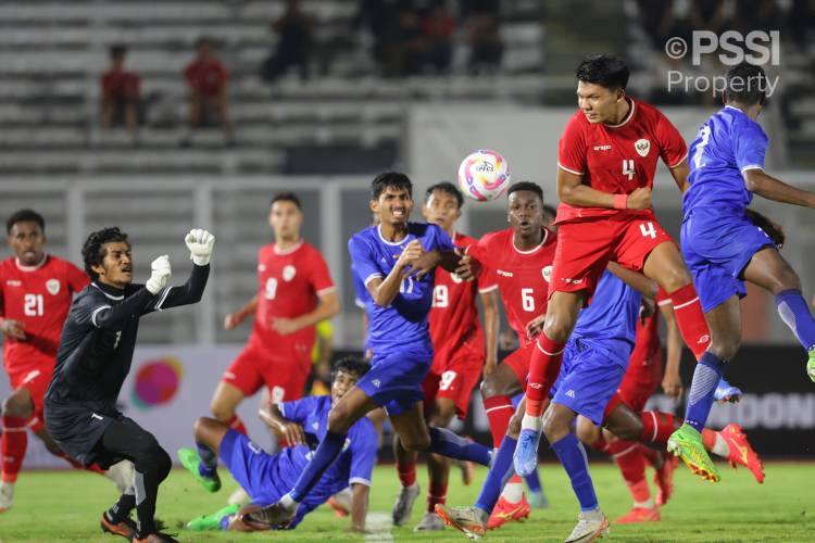 Babak Pertama Timnas Indonesia U-20 vs Maladewa U-20 Bermain Imbang 0-0