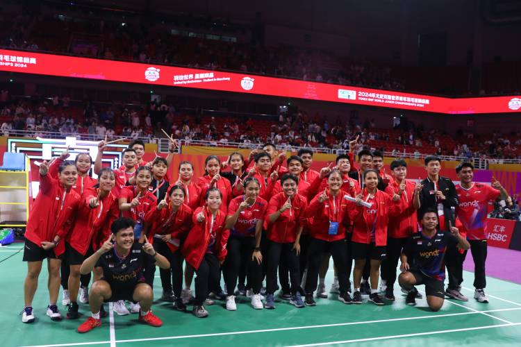 Luar Biasa, Indonesia Juara Piala Suhandinata 2024