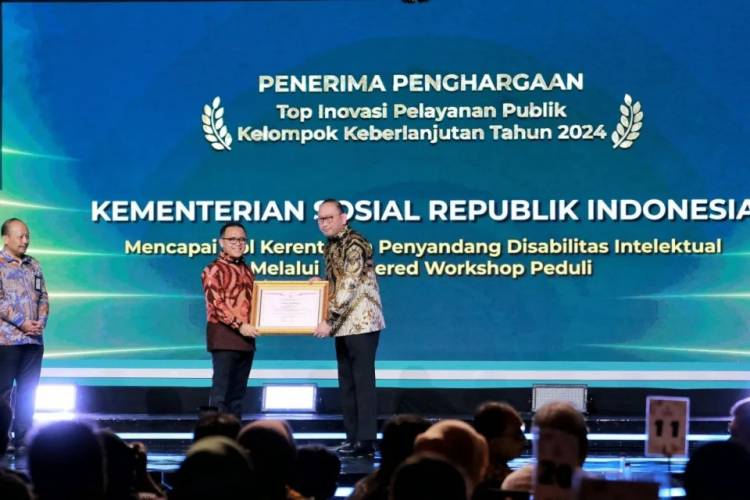 Kemensos RI Raih 7 Penghargaan atas Inovasi Layanan Publik