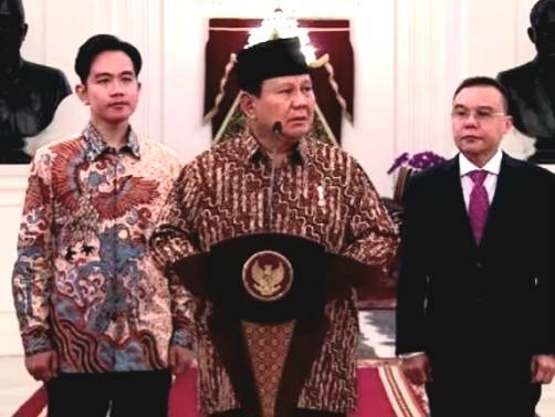 Presiden Prabowo Subianto Resmi Umumkan Para Menteri dan Wakil Menteri, Berikut Daftarnya!