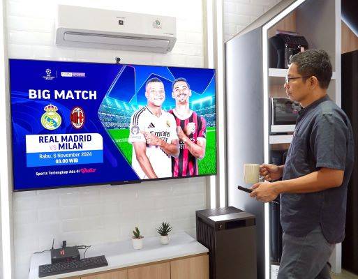 Sharp Gandeng Aplikasi Vidio, Berikan 3 Bulan Nonton Gratis