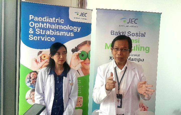 RS Mata JEC Kedoya Kembali Gelar Baksos Operasi Mata Juling Gratis dan Seminar Umum Strabismus