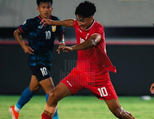 ASEAN Mitsubishi Electric Cup 2024:: Timnas Indonesia vs Laos  3-3