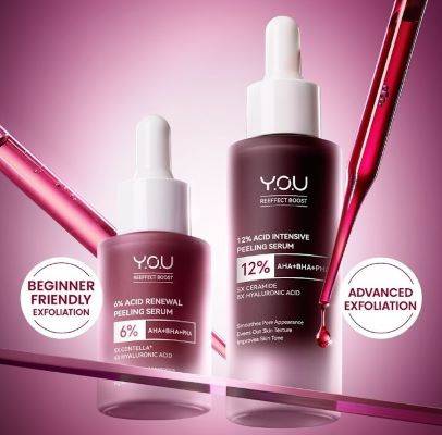 Y.O.U Luncurkan Peeling Serum, Solusi Eksfoliasi Aman dan Efektif Untuk Kulit Halus dan Cerah