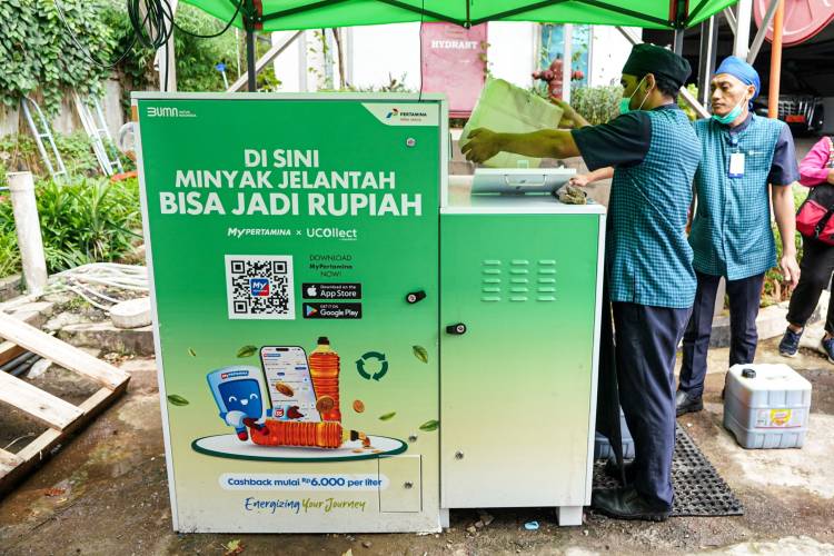 Pertamina Dorong Masyarakat Olah Minyak Jelantah