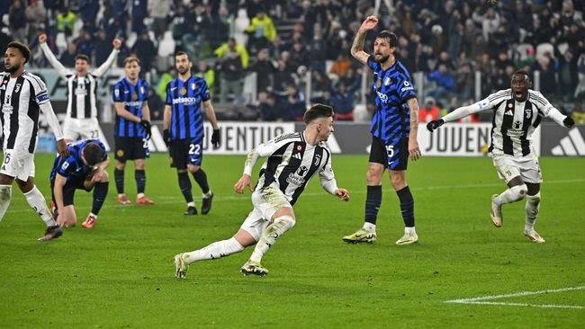 Francisco Conceicao Bawa Juventus Menangi "Derbi D'Italia" Hadapi Inter Milan dengan 1-0 di Stadion Allianz