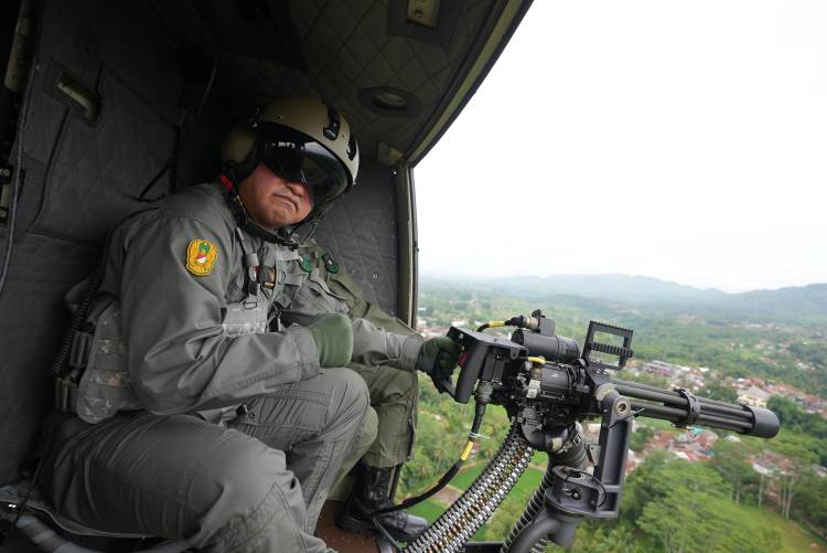 Usai Menembak Langsung dari Heli Puspenerbad, Kasad: Saya Cukup Puas