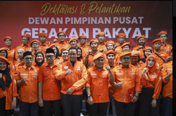 Gerakan Rakyat Bersama Anies Terbentuk, Berikut Susunan DPP!