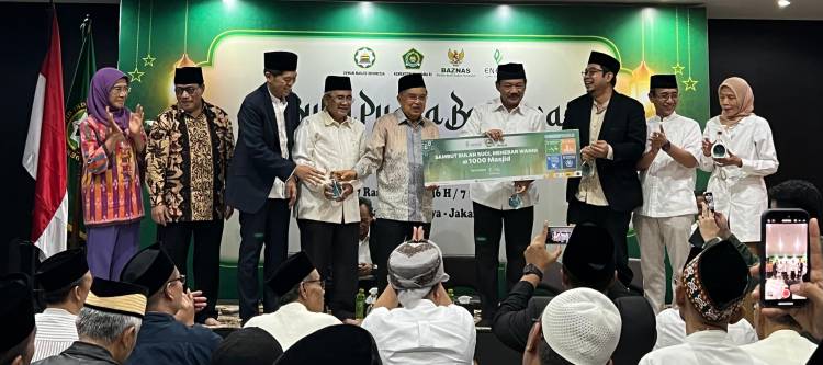 DMI, BAZNAS RI dan Enesis Group, Bersatu Mewangikan 1000 Masjid di Bulan Ramadhan