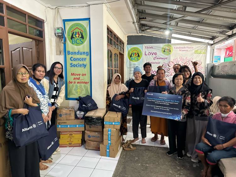 Ramadan, Allianz Syariah Berbagi Kebaikan kepada Penderita Kanker 