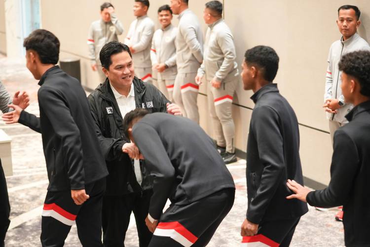 PSSI Melepas Timnas U17 Berlaga Ke Piala Asia. Erick Thohir: Berikan Yang Terbaik untuk Lolos ke Piala Dunia